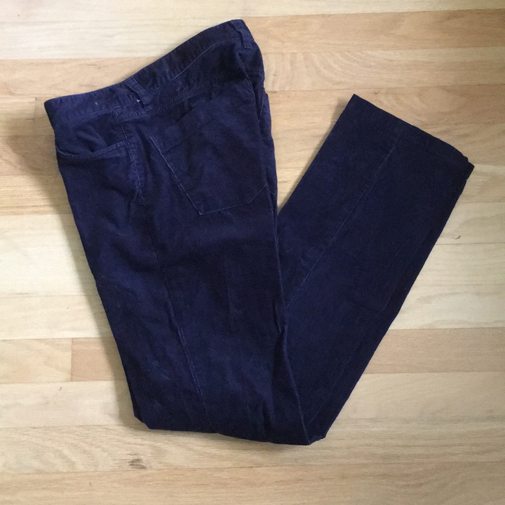 J. Crew Navy Blue Corduroy Pants